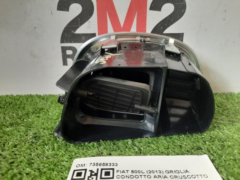 Griglia Condotto ARIA Cruscotto ANT DX 735658333 Fiat 500L 2013