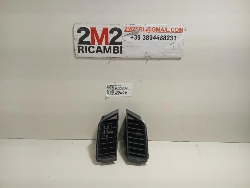 Griglia Condotto ARIA Cruscotto ANT DX AB39-21044KY2 DX+SX Ford Ranger IV 2012
