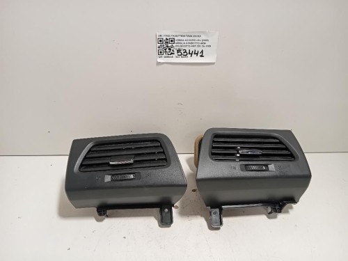 Griglia Condotto ARIA Cruscotto ANT DX 77620-TA0A77630-TA0A DX+SX Honda Accord IX 2009