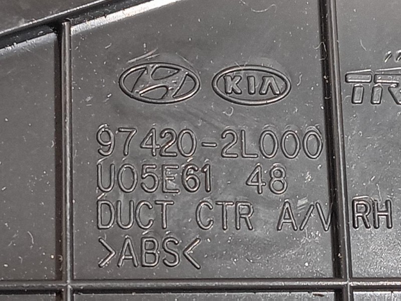 Griglia Condotto ARIA Cruscotto ANT DX 97420-2L000 Hyundai I30 I 2007