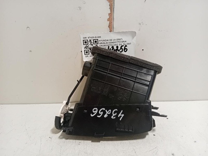 Griglia Condotto ARIA Cruscotto ANT DX 97420-2L000 Hyundai I30 I 2007