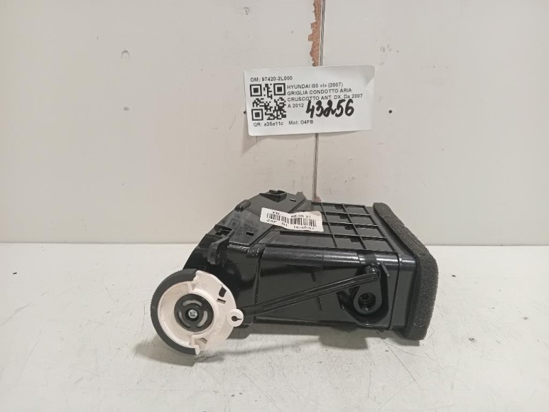 Griglia Condotto ARIA Cruscotto ANT DX 97420-2L000 Hyundai I30 I 2007
