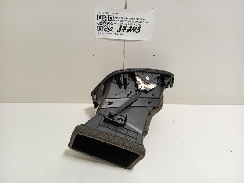 Griglia Condotto ARIA Cruscotto ANT DX 97480-1W000 Kia RIO III 2012