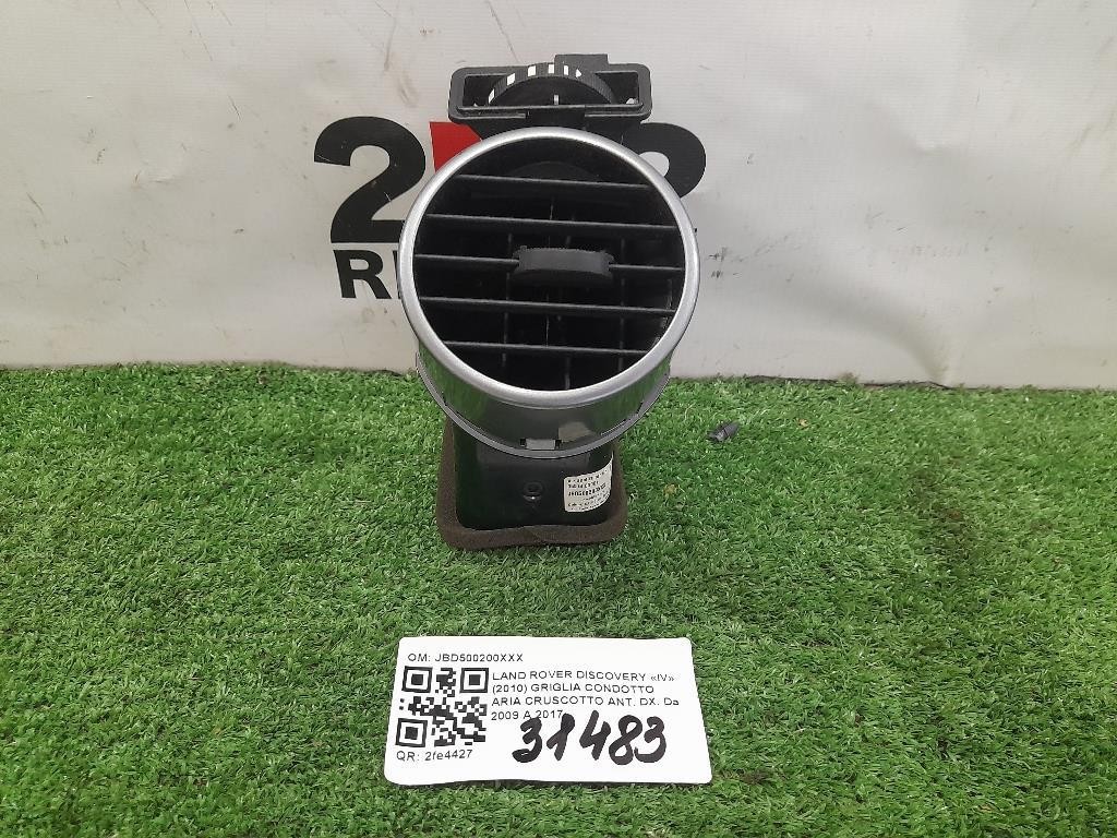 Griglia Condotto ARIA Cruscotto ANT DX JBD500200XXX Land Rover Discovery IV 2010