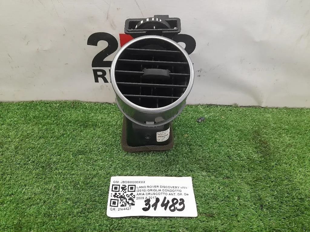 Griglia Condotto ARIA Cruscotto ANT DX JBD500200XXX Land Rover Discovery IV 2010