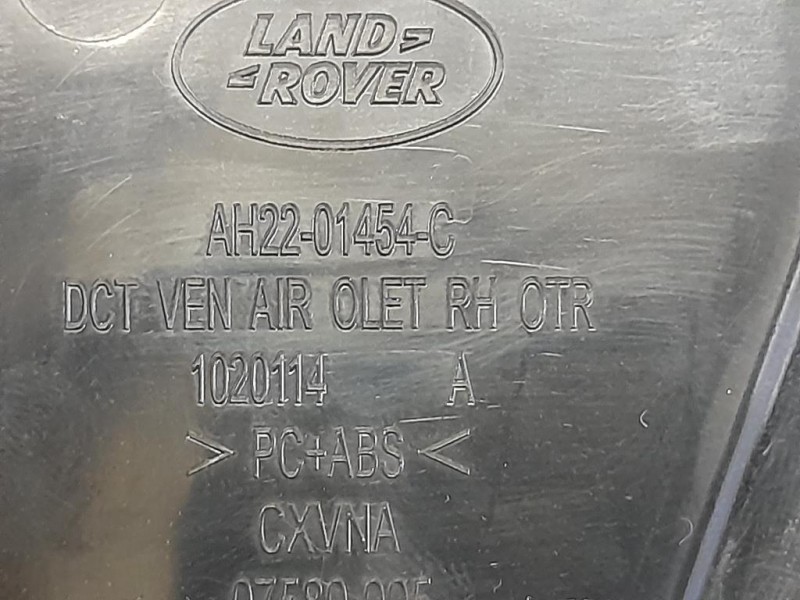 Griglia Condotto ARIA Cruscotto ANT DX AH22-01454C Land Rover Discovery IV 2010