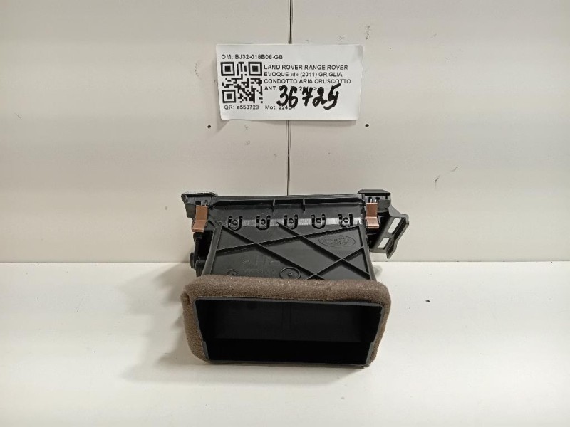 Griglia Condotto ARIA Cruscotto ANT DX BJ32-018B08-GB Land Rover Range Rover Evoque I 2011