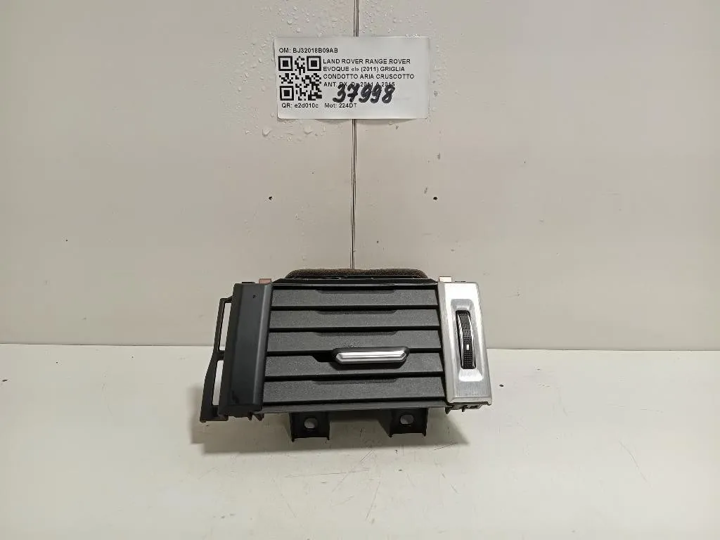 Griglia Condotto ARIA Cruscotto ANT DX BJ32018B09AB Land Rover Range Rover Evoque I 2011