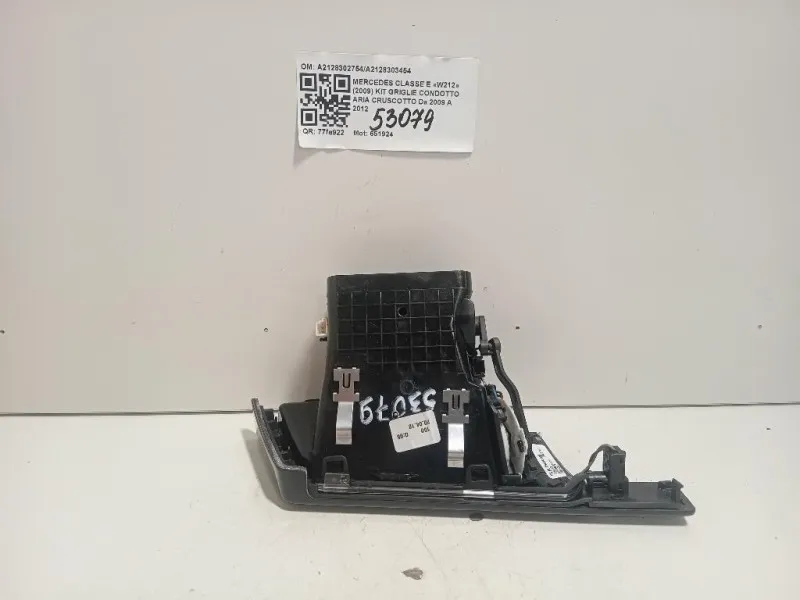 Griglia Condotto ARIA Cruscotto ANT DX A2128303454 Mercedes Classe E W212 2009