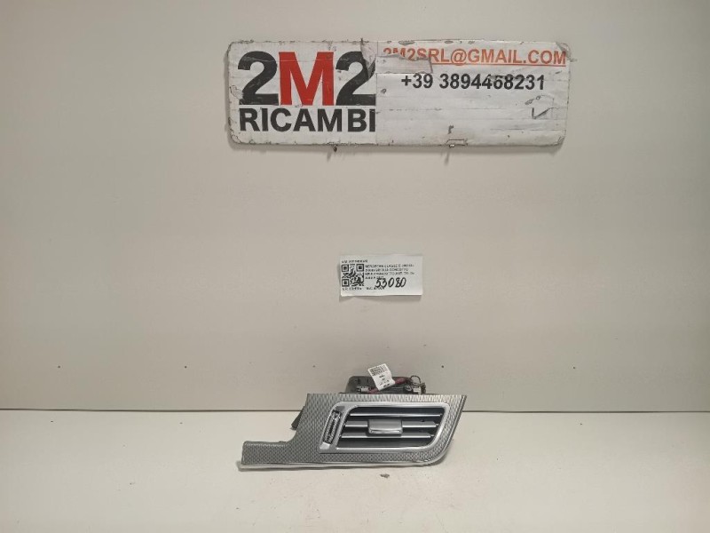 Griglia Condotto ARIA Cruscotto ANT DX A212830345 Mercedes Classe E W212 2009