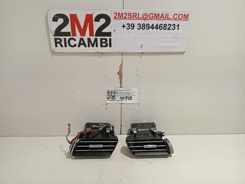 Griglia Condotto ARIA Cruscotto ANT DX A2128303354A2128303454 DX+SX Mercedes Classe E W212 2013