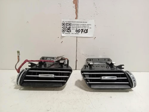 Griglia Condotto ARIA Cruscotto ANT DX A2128303354A2128303454 DX+SX Mercedes Classe E W212 2013