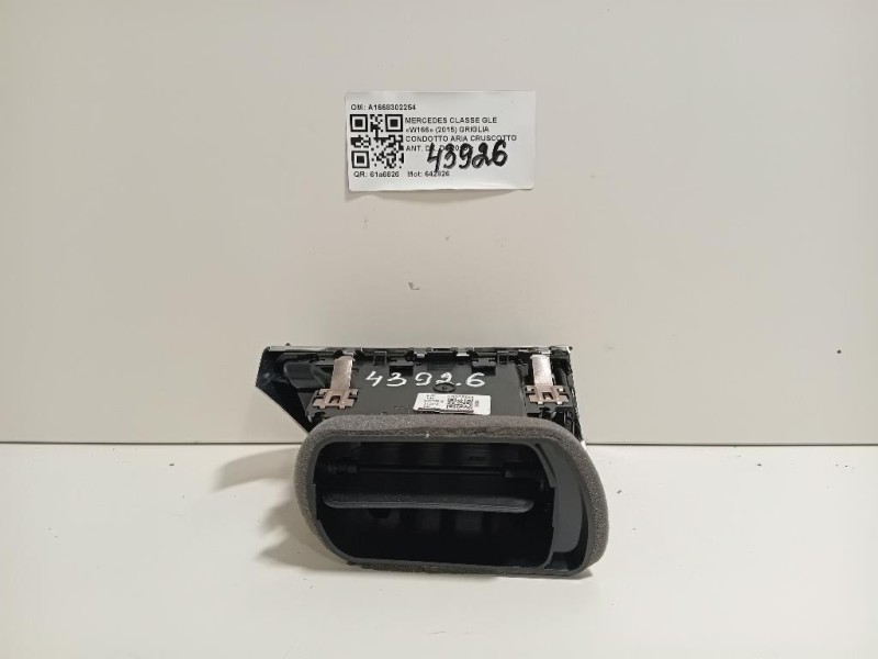 Griglia Condotto ARIA Cruscotto ANT DX A1668309200 Mercedes Classe GLE W166 2015
