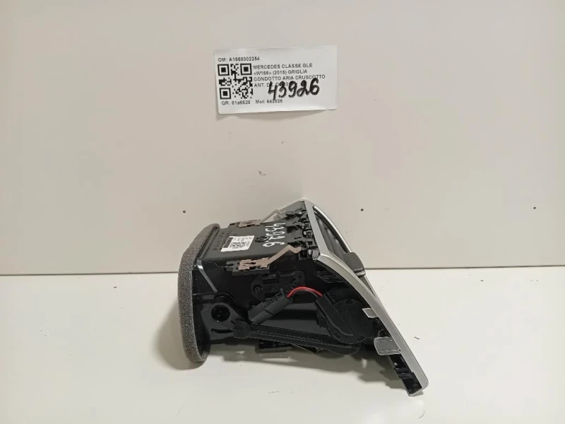 Griglia Condotto ARIA Cruscotto ANT DX A1668309200 Mercedes Classe GLE W166 2015