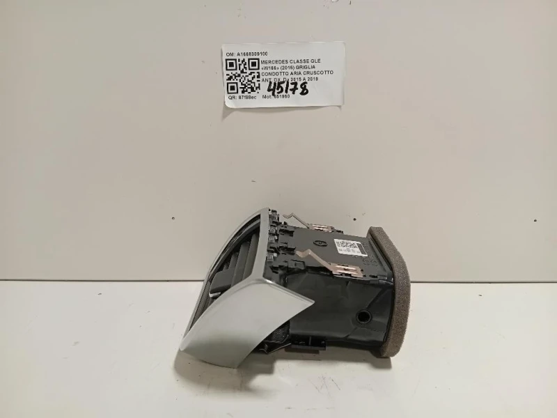 Griglia Condotto ARIA Cruscotto ANT DX A1668309100 Mercedes Classe GLE W166 2015