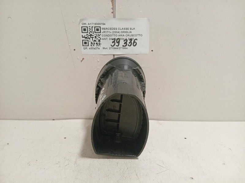 Griglia Condotto ARIA Cruscotto ANT DX A1718300154 Mercedes Classe SLK R171 2004