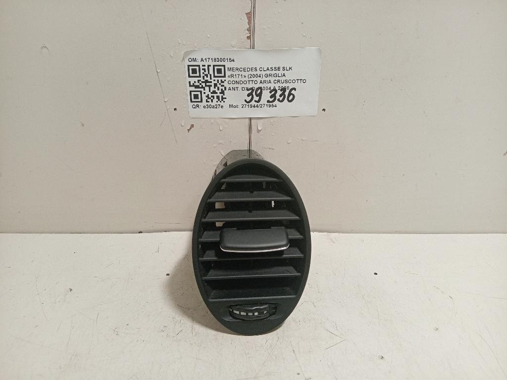 Griglia Condotto ARIA Cruscotto ANT DX A1718300154 Mercedes Classe SLK R171 2004