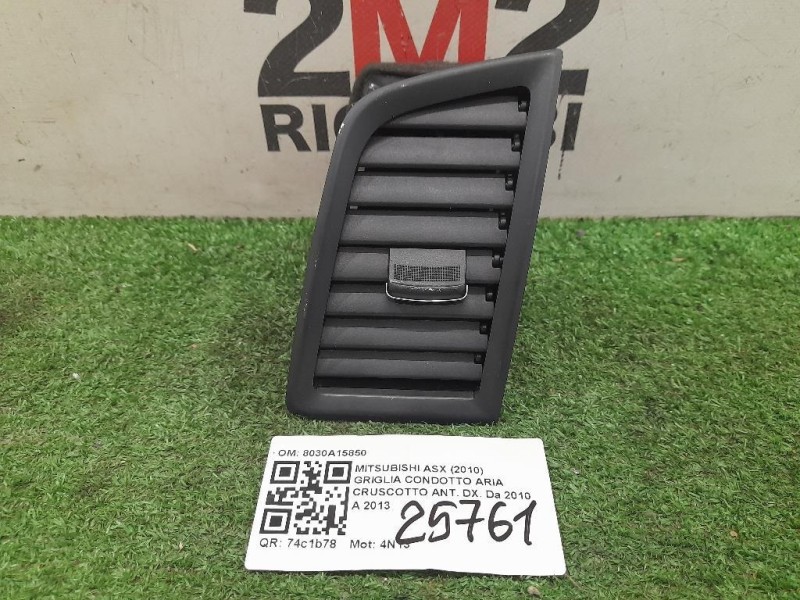 Griglia Condotto ARIA Cruscotto ANT DX 8030A15850 Mitsubishi ASX I 2010