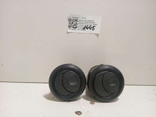 Griglia Condotto ARIA Cruscotto ANT DX 68760BJ04D Nissan Nv200 2009