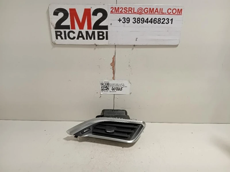 Griglia Condotto ARIA Cruscotto ANT DX 1089170X Peugeot 2008 I 2016