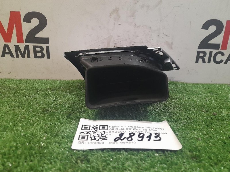 Griglia Condotto ARIA Cruscotto ANT DX Renault Mégane III 2009