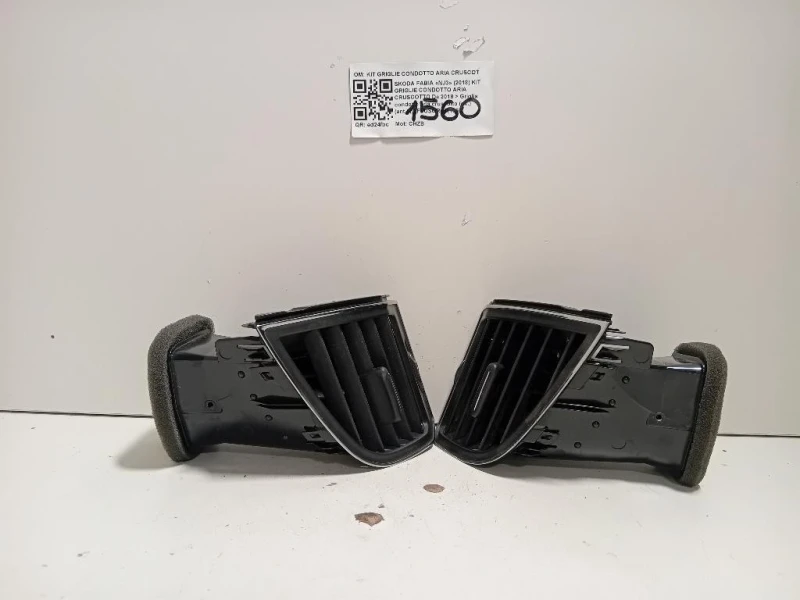 Griglia Condotto ARIA Cruscotto ANT DX 6V0819702CRYP Skoda Fabia NJ3 2018