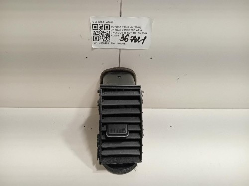Griglia Condotto ARIA Cruscotto ANT DX