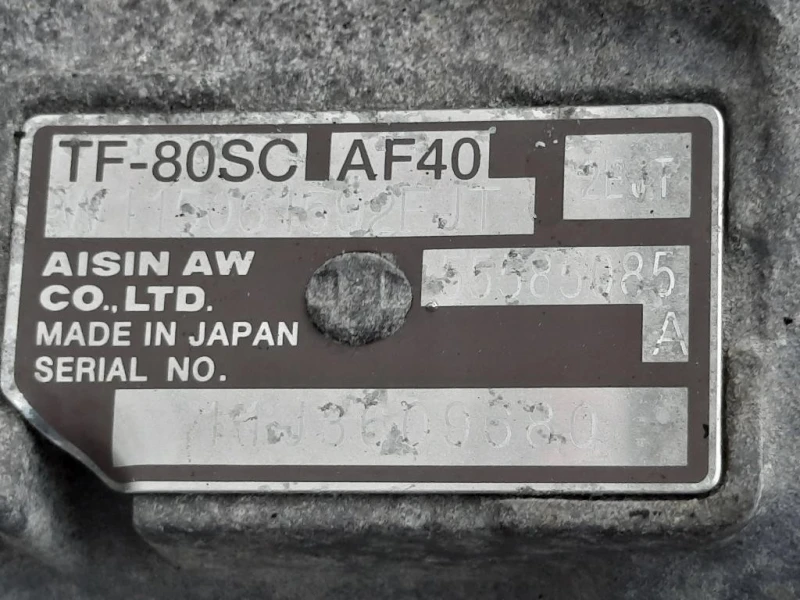 Cambio 55585085 DANNO IN FOTO 6 MARCE AUTOMATICO Opel Insignia A SW 2009