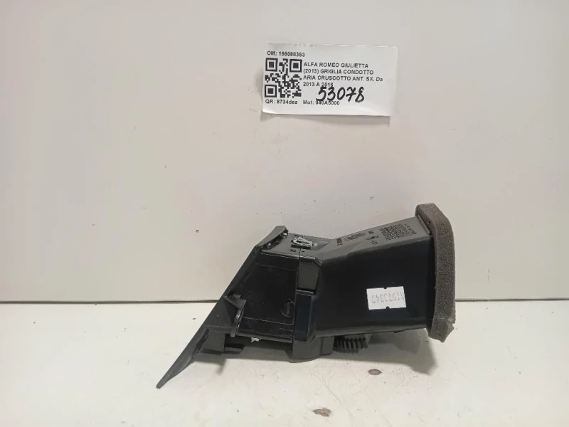 Griglia Condotto ARIA Cruscotto ANT SX 156088353 Alfa Romeo Giulietta 2013