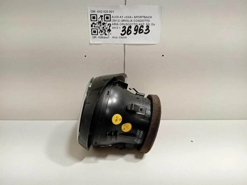 Griglia Condotto ARIA Cruscotto ANT SX 8X2 820 901 Audi A1 8XA Sportback 2012