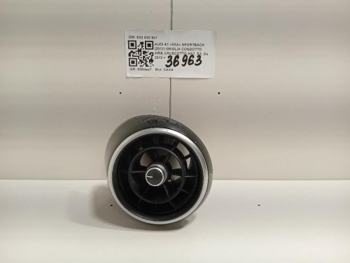 Griglia Condotto ARIA Cruscotto ANT SX 8X2 820 901 Audi A1 8XA Sportback 2012