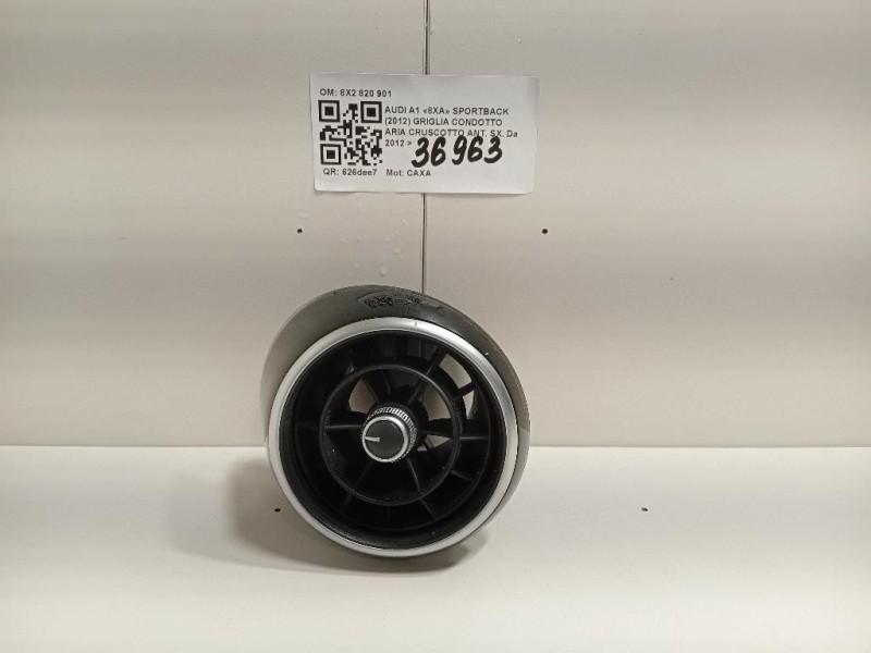 Griglia Condotto ARIA Cruscotto ANT SX 8X2 820 901 Audi A1 8XA Sportback 2012