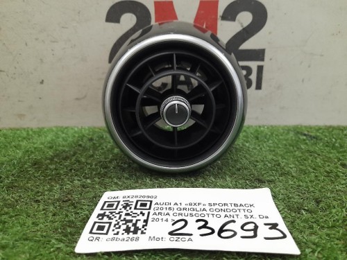 Griglia Condotto ARIA Cruscotto ANT SX 8X2820902 Audi A1 8XF Sportback 2015