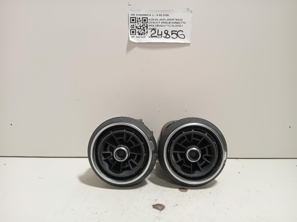 Griglia Condotto ARIA Cruscotto ANT SX 81A820901A Audi A3 8VF Sportback 2016