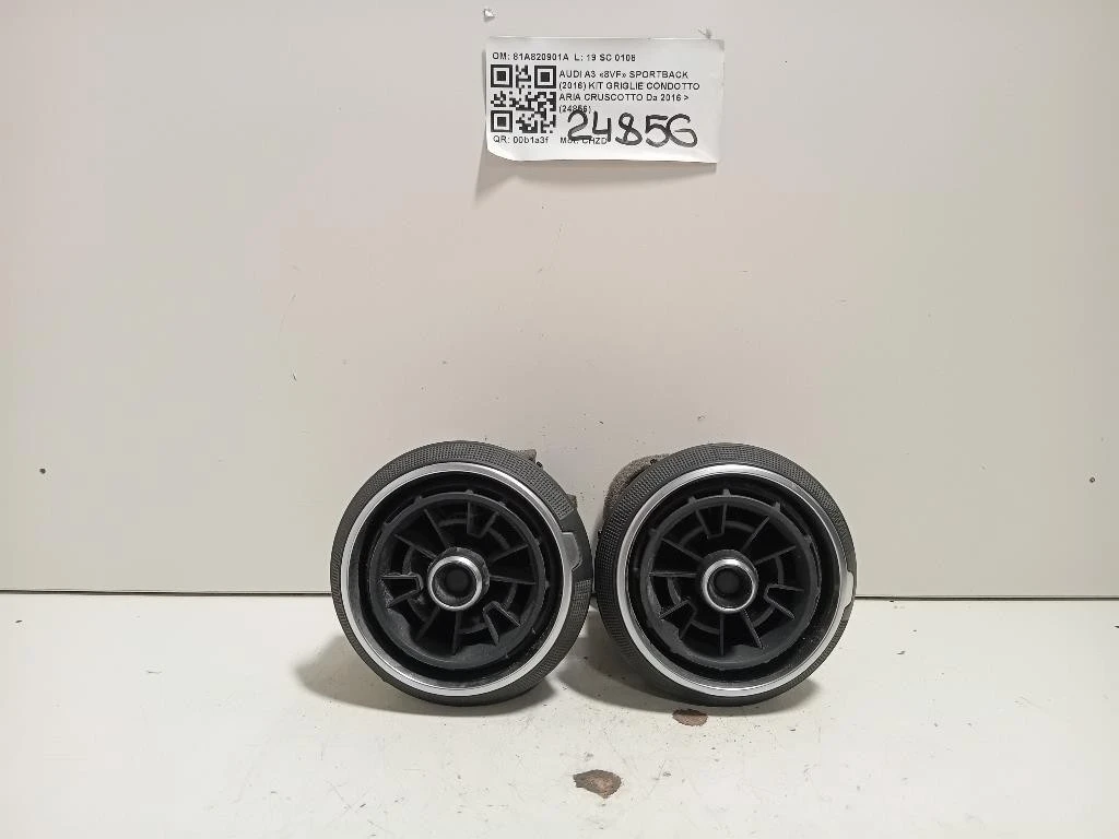 Griglia Condotto ARIA Cruscotto ANT SX 81A820901A Audi A3 8VF Sportback 2016