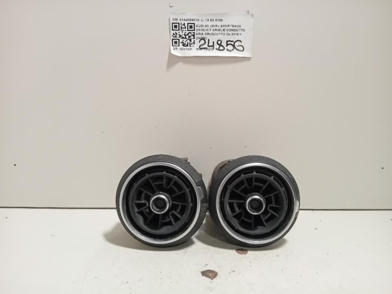 Griglia Condotto ARIA Cruscotto ANT SX 81A820901A Audi A3 8VF Sportback 2016