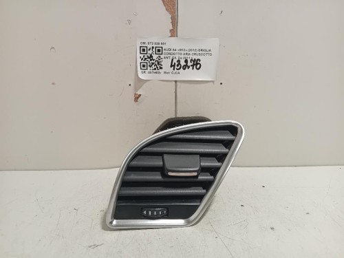 Griglia Condotto ARIA Cruscotto ANT SX 8T2 820 901 Audi A4 8K2 2012
