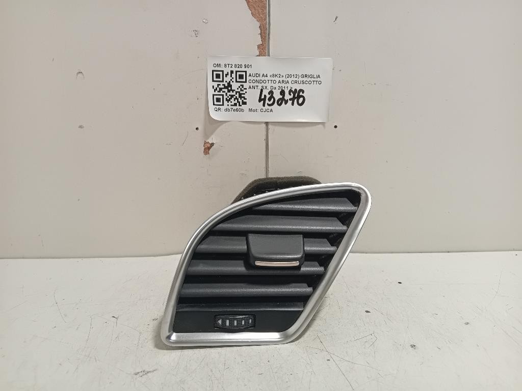 Griglia Condotto ARIA Cruscotto ANT SX 8T2 820 901 Audi A4 8K2 2012