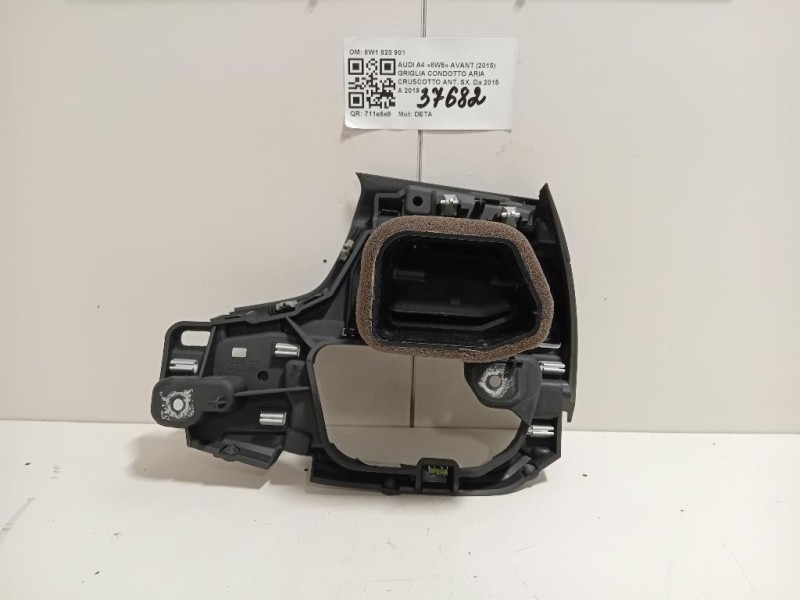 Griglia Condotto ARIA Cruscotto ANT SX 8W1820901 Audi A4 8W5 Avant 2015