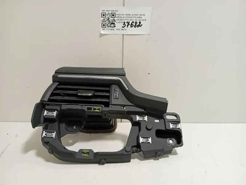 Griglia Condotto ARIA Cruscotto ANT SX 8W1820901 Audi A4 8W5 Avant 2015