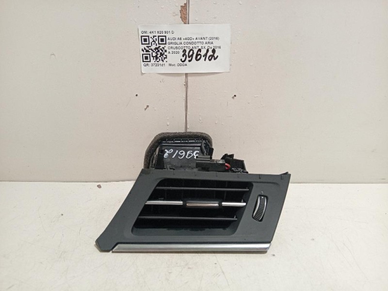 Griglia Condotto ARIA Cruscotto ANT SX 4K1 820 901 D Audi A6 4GD Avant 2016