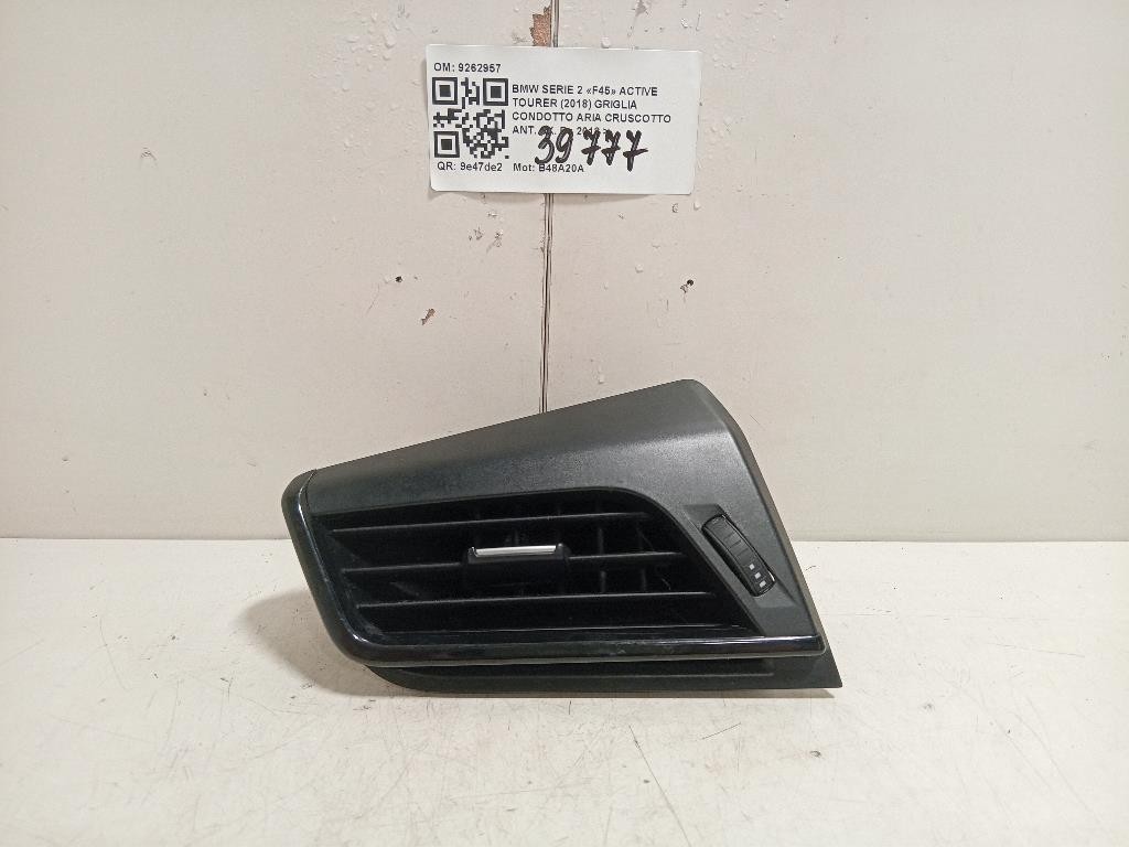 Griglia Condotto ARIA Cruscotto ANT SX 9262957 Bmw Serie 2 F45 Active Tourer 2018