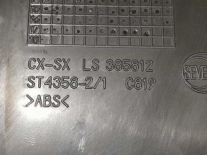 Griglia Condotto ARIA Cruscotto ANT SX LS385822 Citroen Jumper III 2014