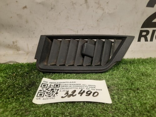 Griglia Condotto ARIA Cruscotto ANT SX AB39-21044K73-AAW Ford Ranger IV 2012