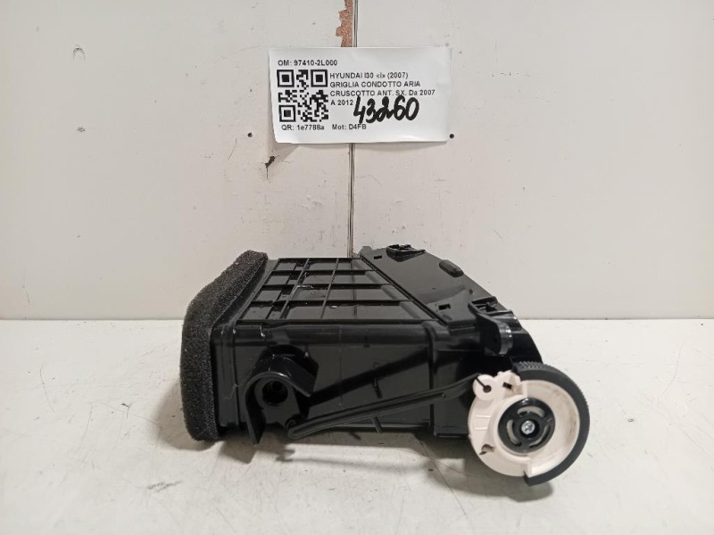 Griglia Condotto ARIA Cruscotto ANT SX 97410-2L000 Hyundai I30 I 2007