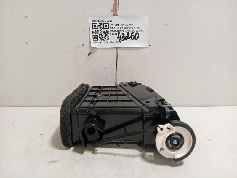 Griglia Condotto ARIA Cruscotto ANT SX 97410-2L000 Hyundai I30 I 2007