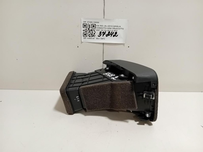 Griglia Condotto ARIA Cruscotto ANT SX 97480-1W000 Kia RIO III 2012