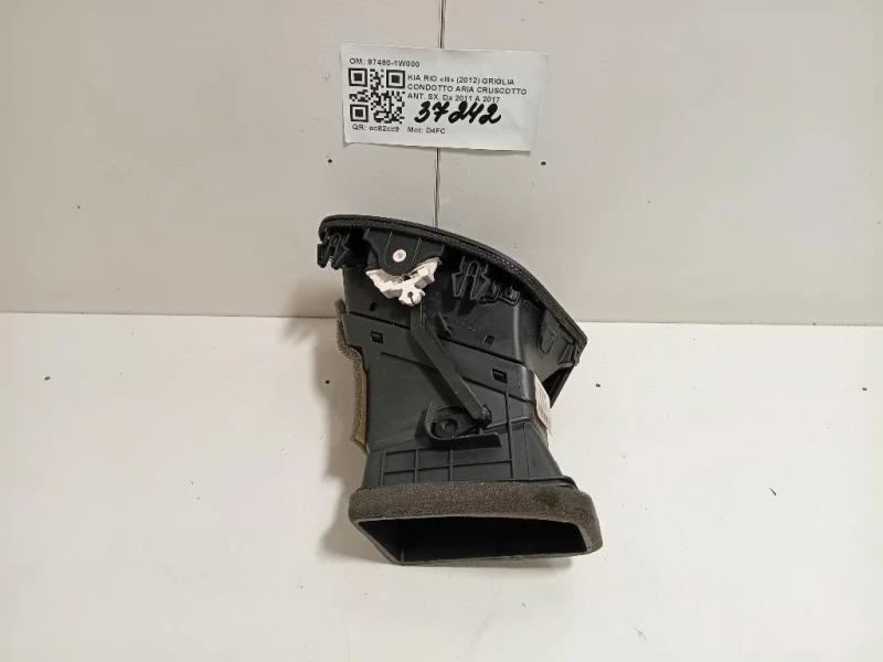 Griglia Condotto ARIA Cruscotto ANT SX 97480-1W000 Kia RIO III 2012