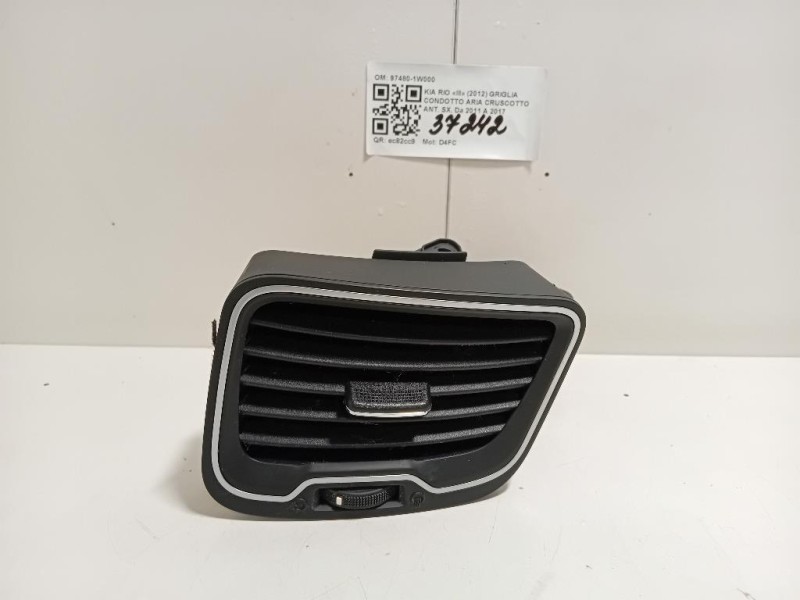 Griglia Condotto ARIA Cruscotto ANT SX 97480-1W000 Kia RIO III 2012