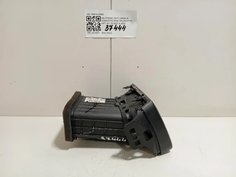 Griglia Condotto ARIA Cruscotto ANT SX H8974-20900 Kia Stonic 2017